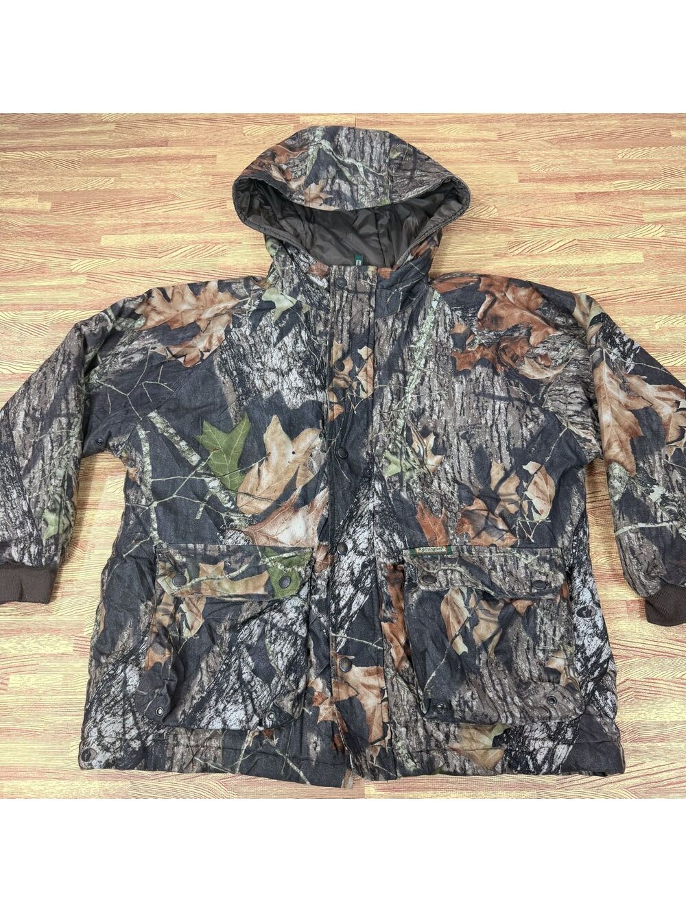 Remington Youth XL Mossy Oak Break Up Camo Hooded Hunting Jacket Insulated